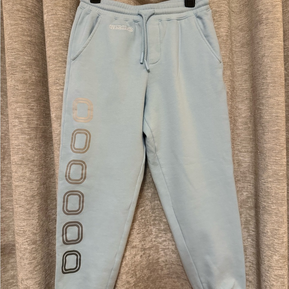 Overtime Men’s Small Light Blue Sweatpants. Size small. Never worn.